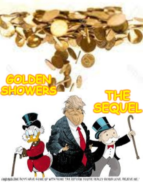 GOLDEN
SHOWERS THE SEQUEL | made w/ Imgflip meme maker