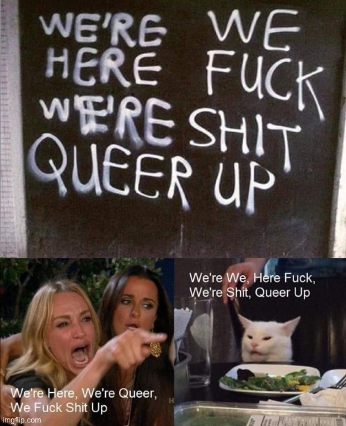 “Queer up!” *retro level up sound effects* | made w/ Imgflip meme maker