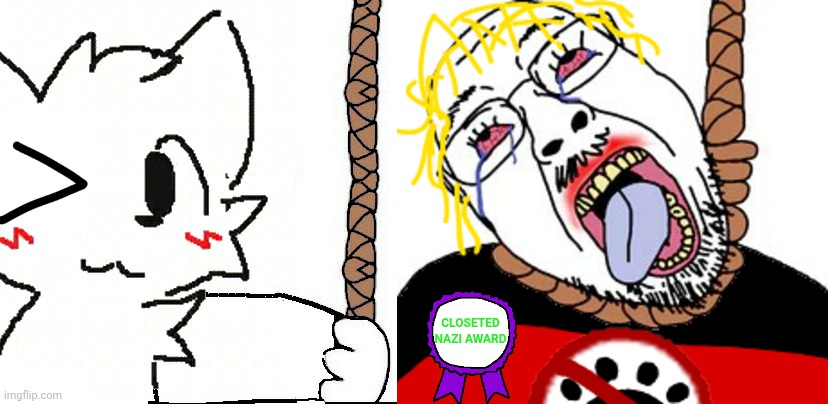 CLOSETED NAZI AWARD | made w/ Imgflip meme maker