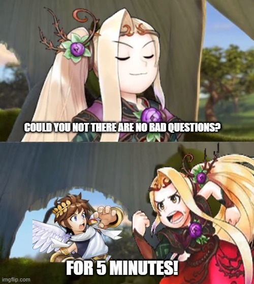 are we there yet? ARE WE THERE YET? | COULD YOU NOT THERE ARE NO BAD QUESTIONS? FOR 5 MINUTES! | image tagged in could you not ___ for 5 minutes,super smash bros,shrek,meme | made w/ Imgflip meme maker
