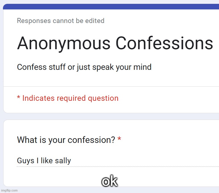 ok | made w/ Imgflip meme maker