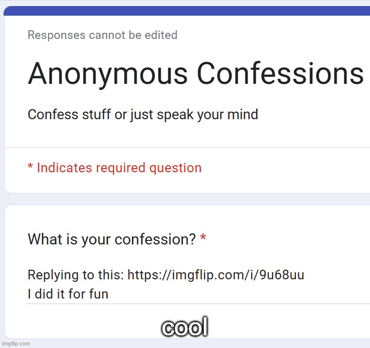 cool | made w/ Imgflip meme maker