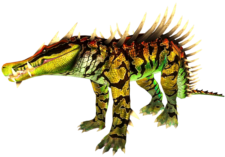 Level 40 Kaprosuchus Blank Meme Template