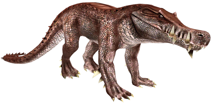 Gen 2 Kaprosuchus Blank Meme Template