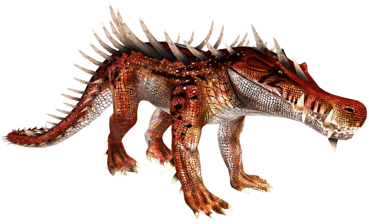 Level 40 Gen 2 Kaprosuchus Blank Meme Template