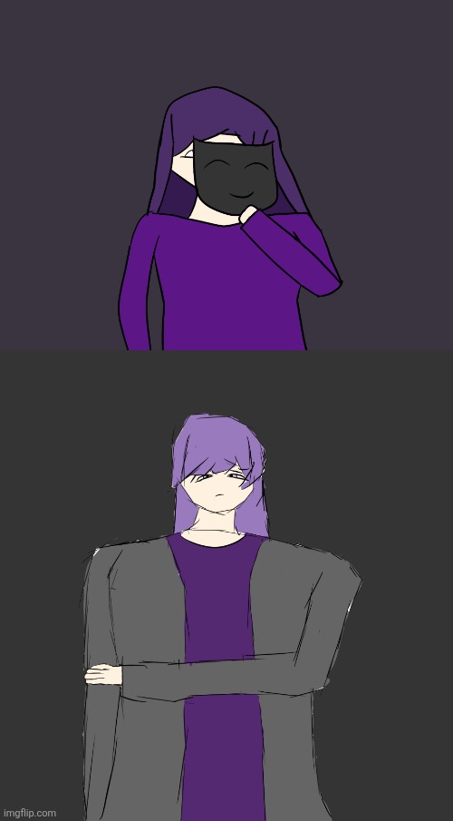 I made the first one two days ago and then made the second one today because I hated how the first one turned out | image tagged in drawing | made w/ Imgflip meme maker