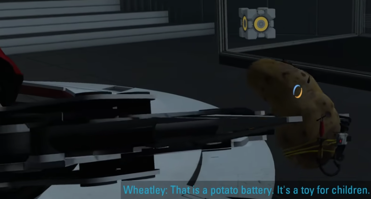 High Quality That is a potato battery Blank Meme Template