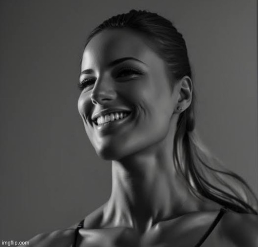 A claire version of this would be funny but I'm bad at drawing her hair | image tagged in gigastacy | made w/ Imgflip meme maker