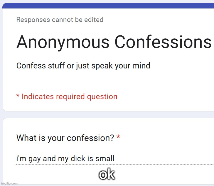 ok | made w/ Imgflip meme maker