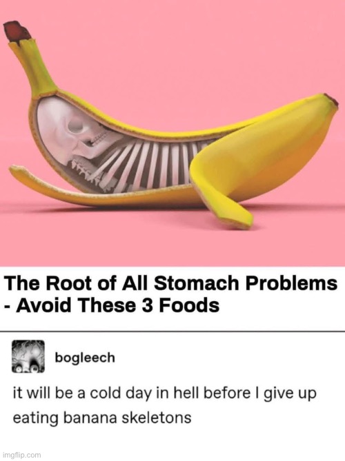 Banana | image tagged in banana,skeleton | made w/ Imgflip meme maker