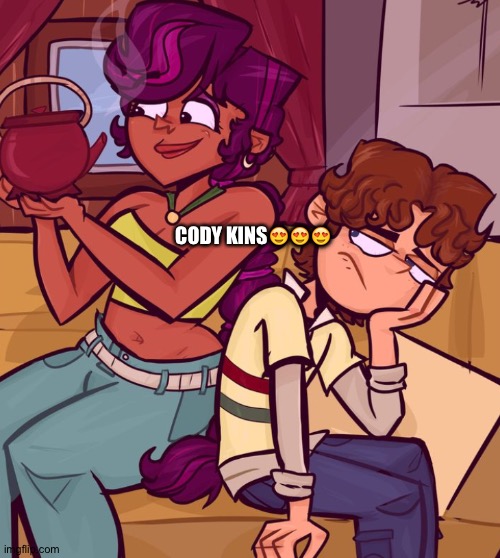 Total drama | CODY KINS😍😍😍 | image tagged in total drama | made w/ Imgflip meme maker