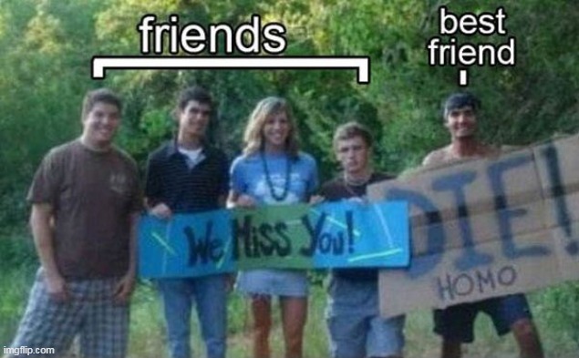 Not exactly Rachael and Joey | image tagged in best friend meme | made w/ Imgflip meme maker