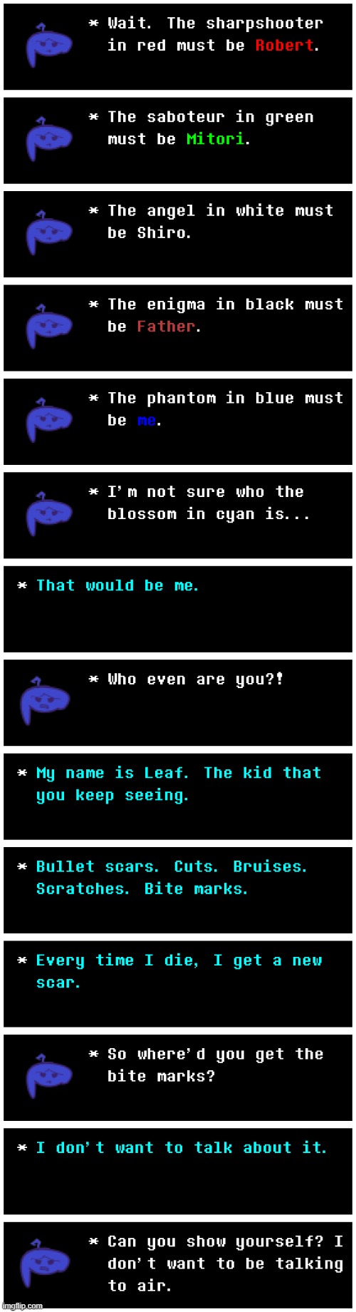 Part 4: Voice | image tagged in story,undertale,fnf,rhythmic revolution | made w/ Imgflip meme maker