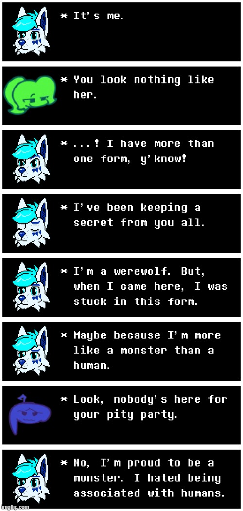 Part 5: Leaf | image tagged in undertale,story,rhythmic revolution,fnf | made w/ Imgflip meme maker