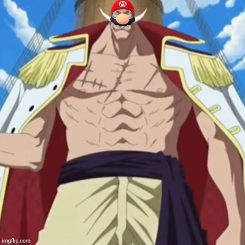 image tagged in one piece,mario | made w/ Imgflip meme maker