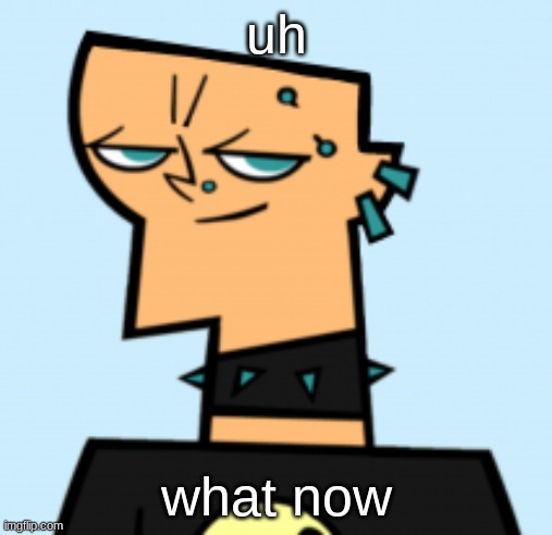 duncan | uh; what now | image tagged in duncan | made w/ Imgflip meme maker