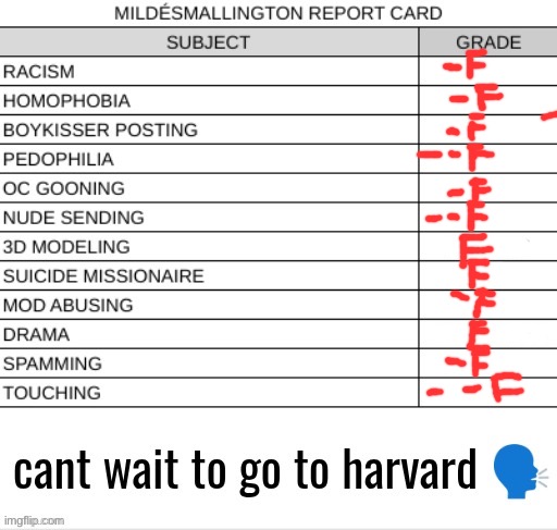 REPORT CARD blank | image tagged in report card blank | made w/ Imgflip meme maker