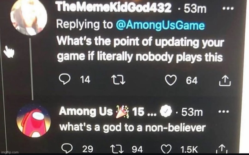 made w/ Imgflip meme maker