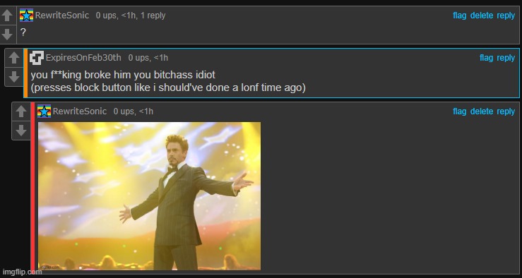 i finnaly am the victor of this beef | image tagged in hi | made w/ Imgflip meme maker