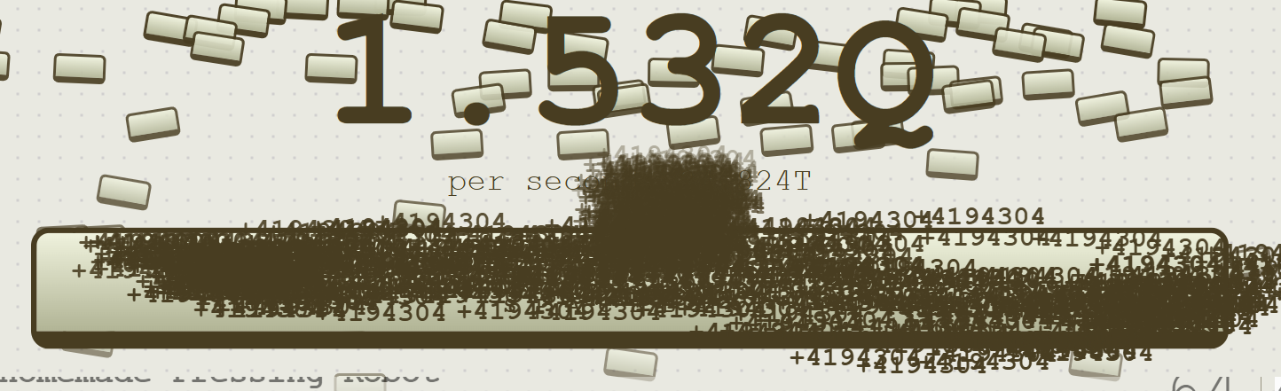 spacebar clicker but i clicked too much Blank Meme Template
