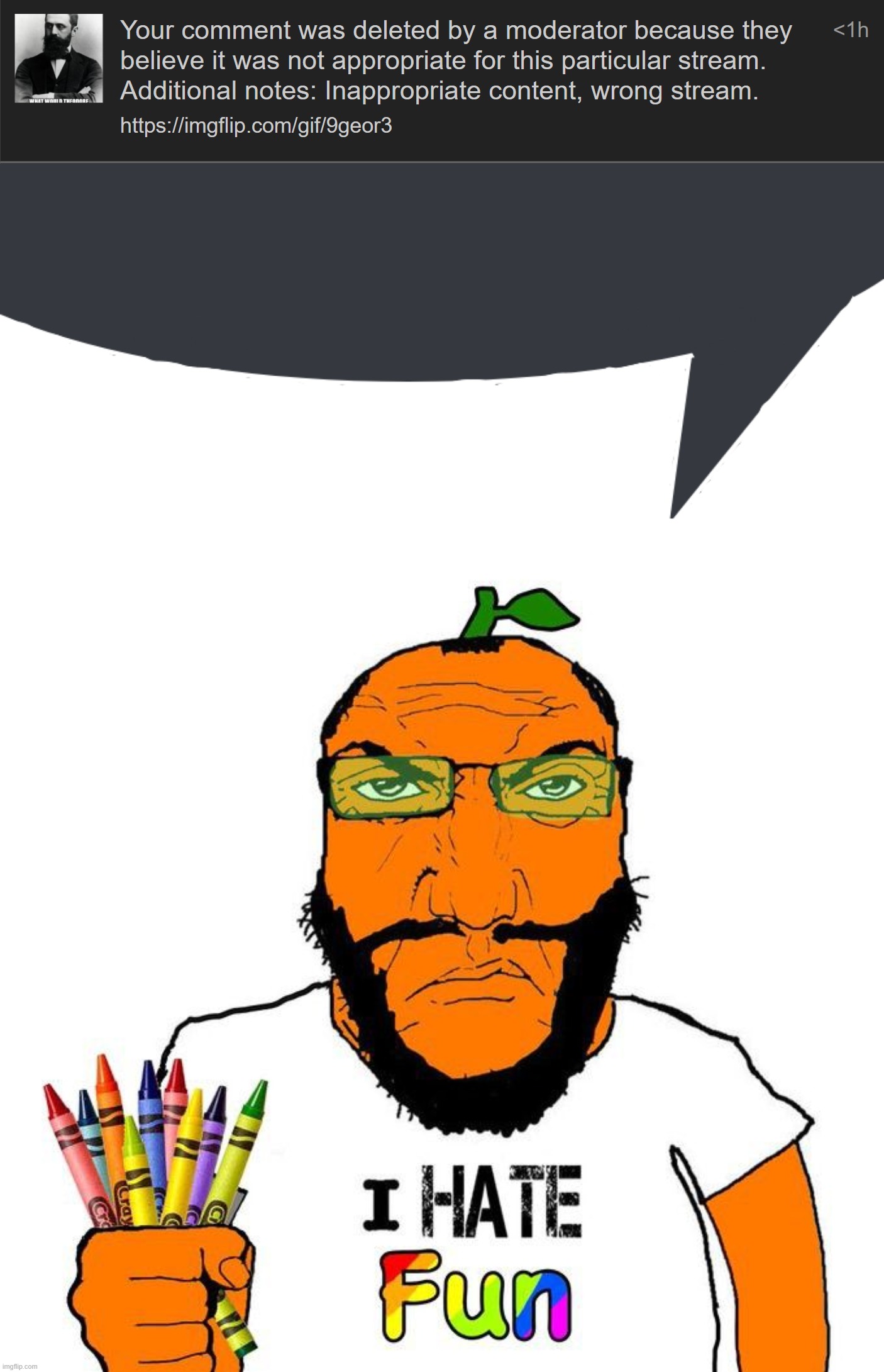 image tagged in discord speech bubble | made w/ Imgflip meme maker