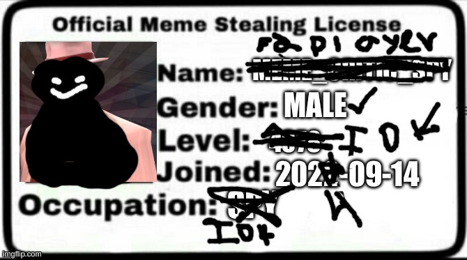 I definitely didn't steal spy_tf2's licensense and make it look like mine (also read the tags) | image tagged in theivery,theft,identity theft,don't call the police,stolen meme stealing license,the tags are not not true | made w/ Imgflip meme maker