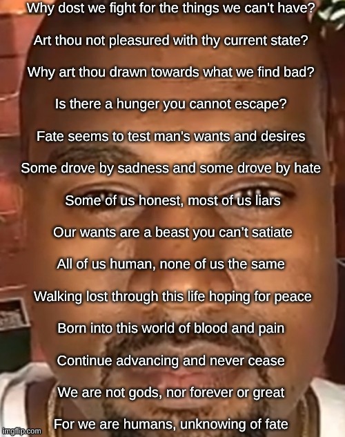 My English class Shakespeare sonnet (ts corny gng) | made w/ Imgflip meme maker
