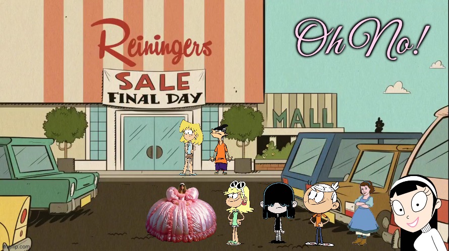 Oh No! (Loud House Cover) | Oh No! | image tagged in the loud house,lincoln loud,lori loud,cartoon network,beautiful girl,pretty girl | made w/ Imgflip meme maker