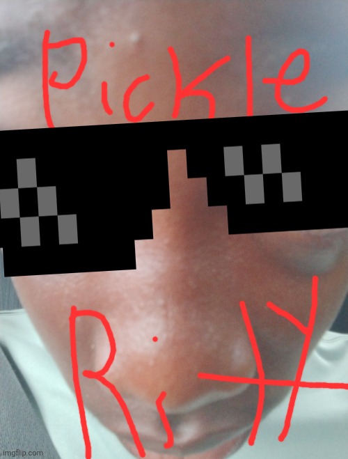 Pickle rity | image tagged in emotional damge | made w/ Imgflip meme maker