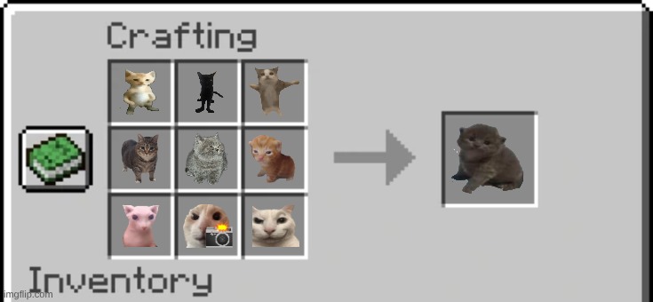 Crafting table recipe | image tagged in crafting table recipe | made w/ Imgflip meme maker