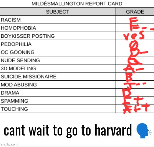 REPORT CARD blank | image tagged in report card blank | made w/ Imgflip meme maker