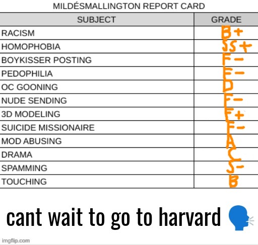 REPORT CARD blank | image tagged in report card blank | made w/ Imgflip meme maker