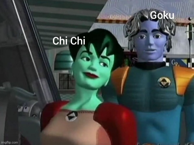 THAT DRAGON BALL EPISODE WHERE THEY GOT MARRIED. | image tagged in reboot,dragon ball,goku,chichi,married,memes | made w/ Imgflip meme maker