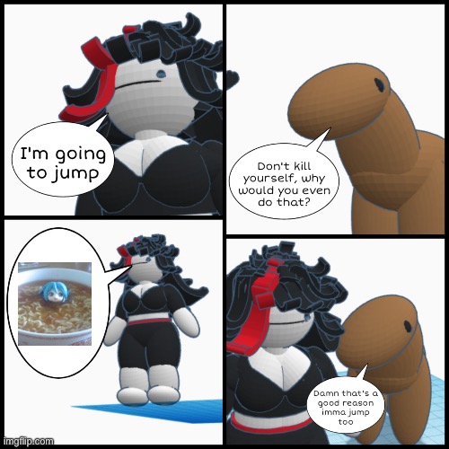 Claire jump | image tagged in claire jump | made w/ Imgflip meme maker