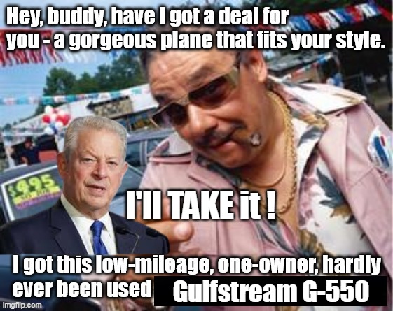 Gulfstream G-550 I'll TAKE it ! | made w/ Imgflip meme maker