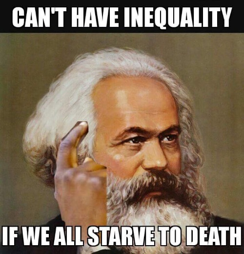 Commie Karl | image tagged in communist socialist,communism socialism,genocide,starvation,inequality,psychopaths and serial killers | made w/ Imgflip meme maker