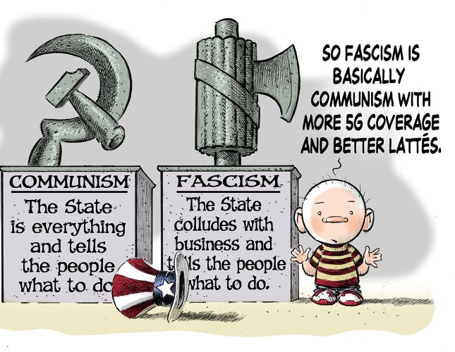 Yeah Pretty Much | image tagged in communist socialist,fascism,authoritative dictator globalists,progressive nazis liberal woke illuminati,totalitarian genocide | made w/ Imgflip meme maker