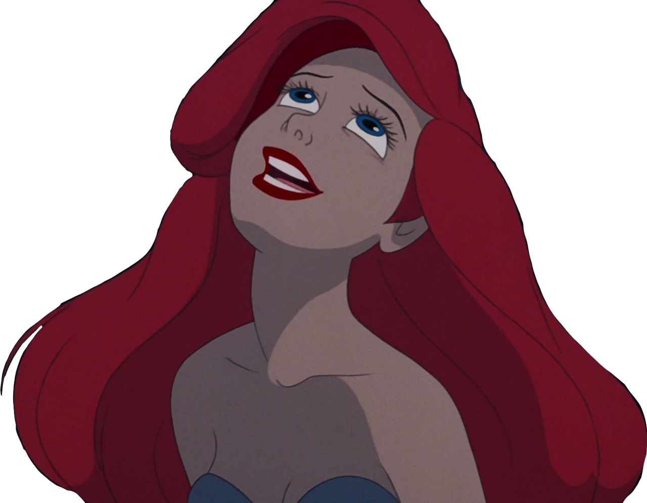 mermaid singing Blank Meme Template