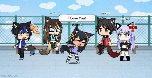 Aphmau gacha life | image tagged in gifs,aphmau,gacha life | made w/ Imgflip images-to-gif maker