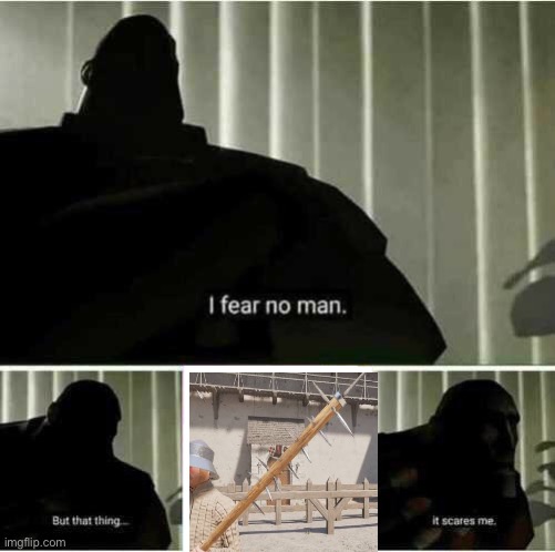 I hate the Plançon à picot | image tagged in i fear no man | made w/ Imgflip meme maker