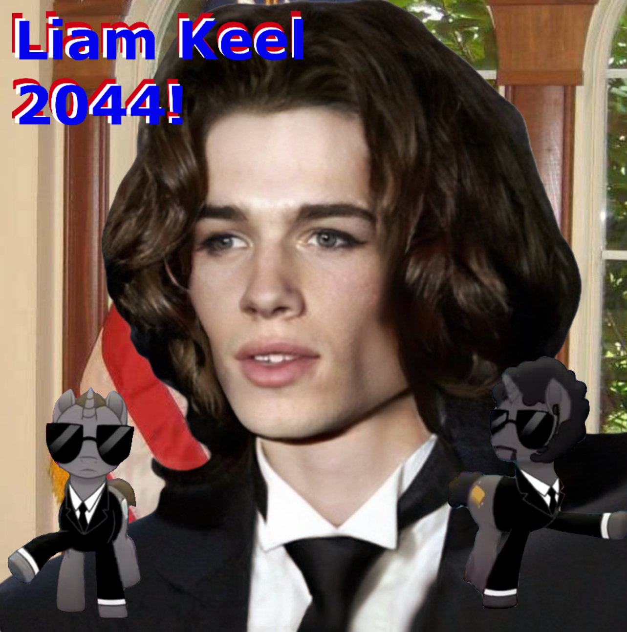Liam Keel 4 U.S. Pres 2044! Blank Meme Template