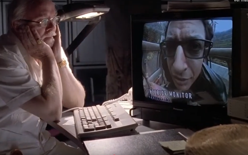 dinosaurs jurassic screen Blank Meme Template