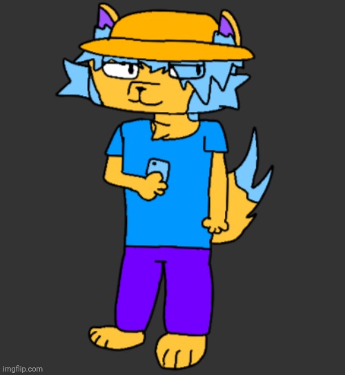 Redesigned Gebrix to be slightly fluffier (he was also renamed too) | image tagged in gebrix | made w/ Imgflip meme maker