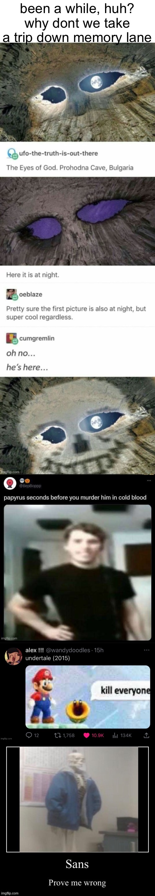 memes from 2023 | been a while, huh?
why dont we take a trip down memory lane | made w/ Imgflip meme maker