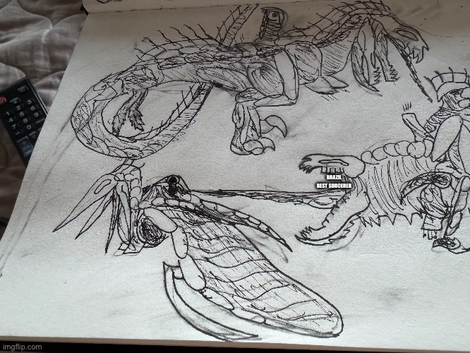 Some spec evo aliens i drew | BRAZIL BEST SORCERER | made w/ Imgflip meme maker