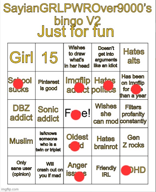 ts ass | image tagged in sayiangrlpwrover9000 s bingo v2 | made w/ Imgflip meme maker