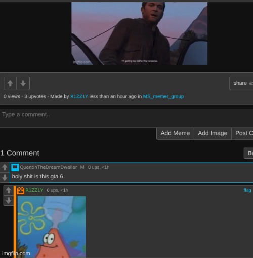 made w/ Imgflip meme maker