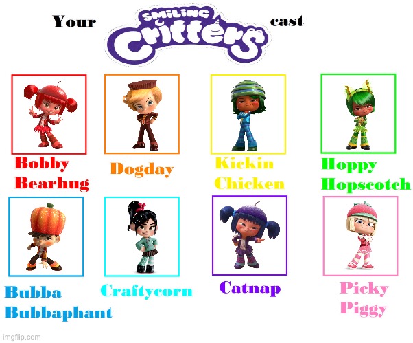 Smilling Racers | image tagged in make your own smiling critters cast | made w/ Imgflip meme maker