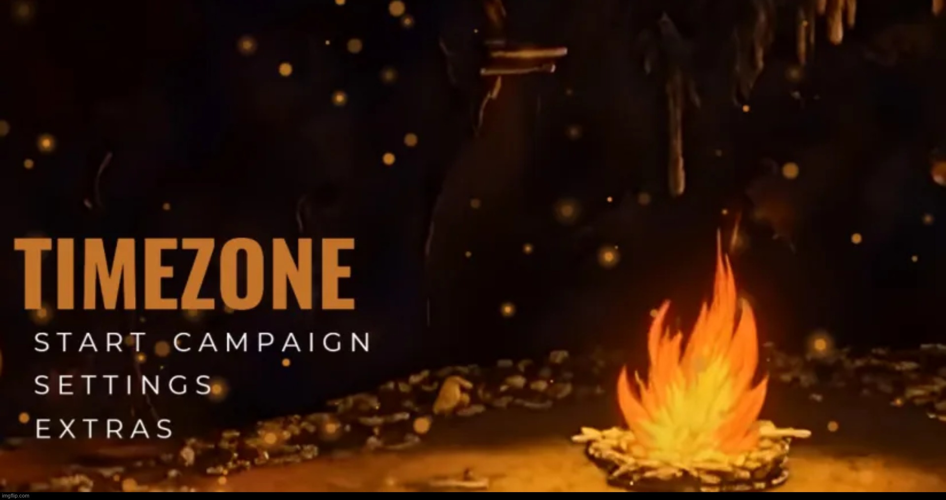 TimeZone demo's main menu reveal. | image tagged in timezone,game,idea,movie,cartoon,important | made w/ Imgflip meme maker