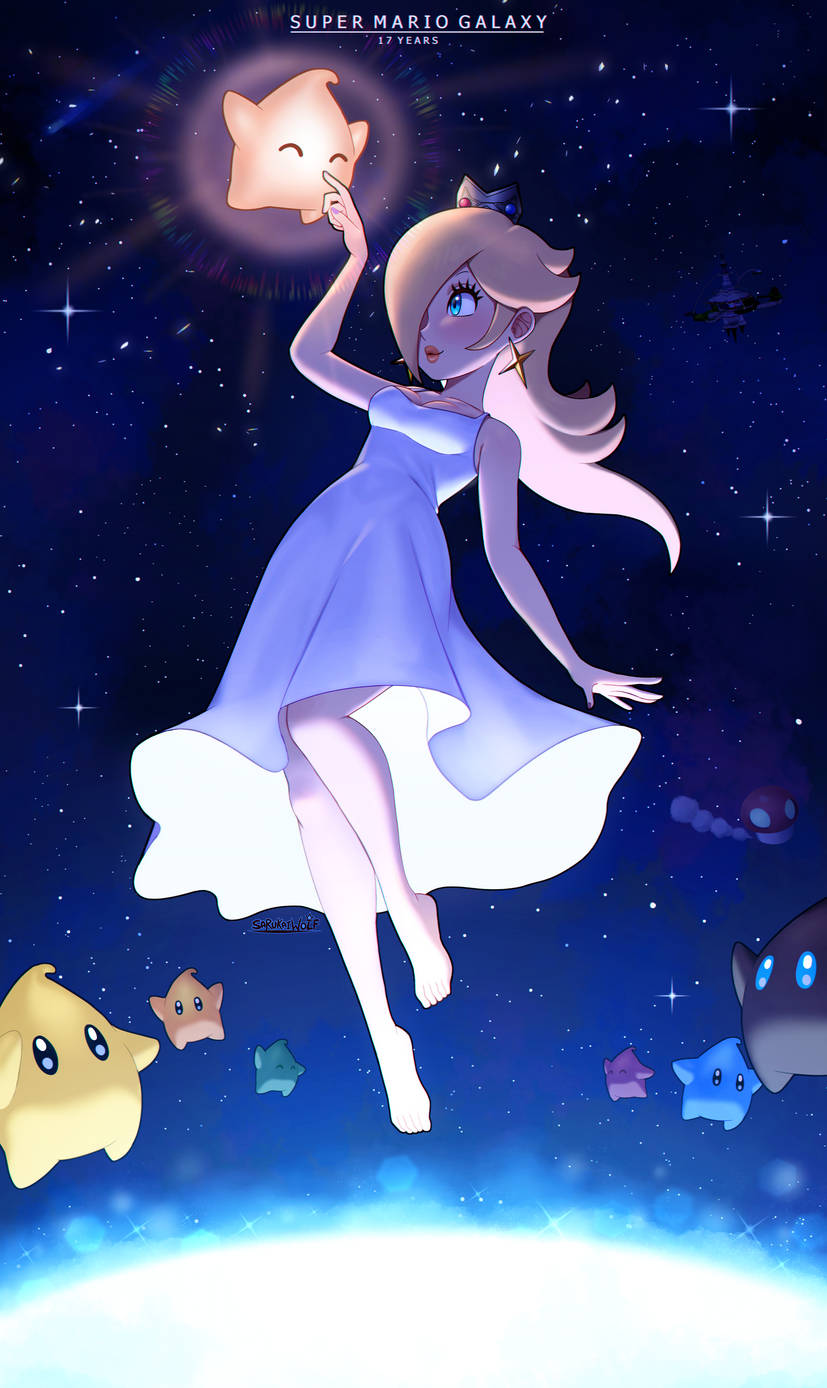 100 years of rosalina Blank Meme Template